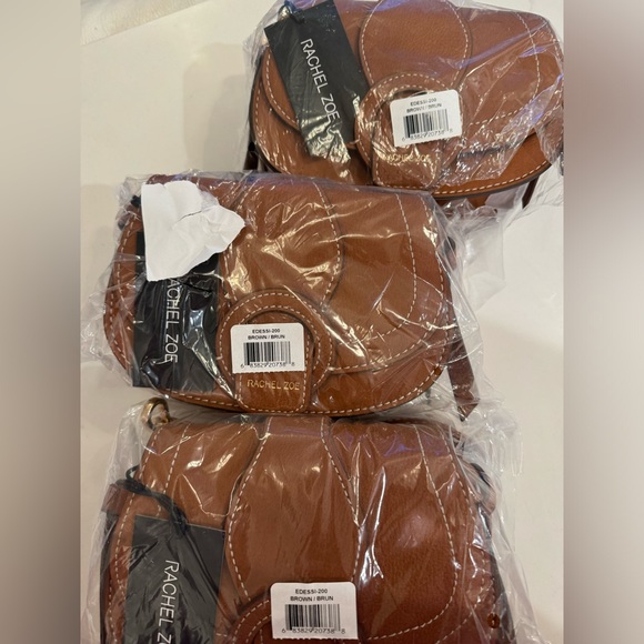 Rachel Zoe Edessi Brown Leather Belt Bag Crossbody Shoulder Bag NWT - Picture 8 of 8